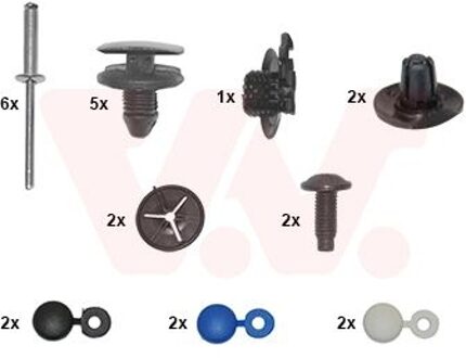 Peugeot Montageset, bumper 4076793