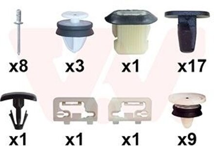 Peugeot Montageset, deur 4035799