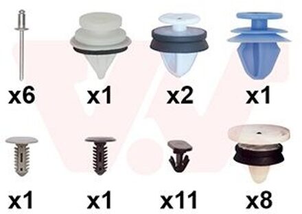 Peugeot Montageset, deur 4068799