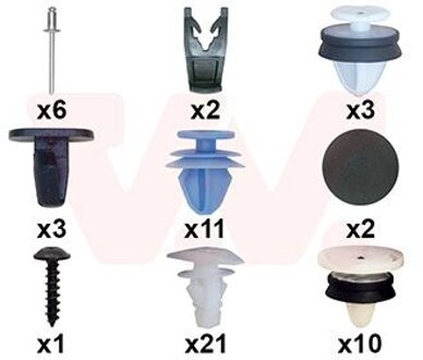 Peugeot Montageset, deur 4084799