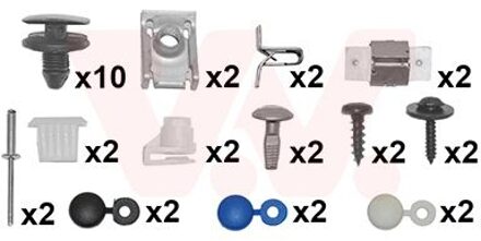 Peugeot montageset voorbumper 4029794