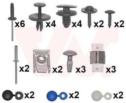 Peugeot montageset voorbumper 4040794