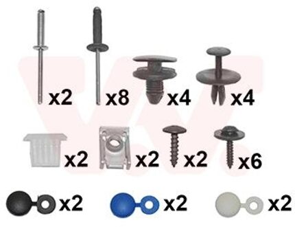 Peugeot montageset voorbumper 4042794