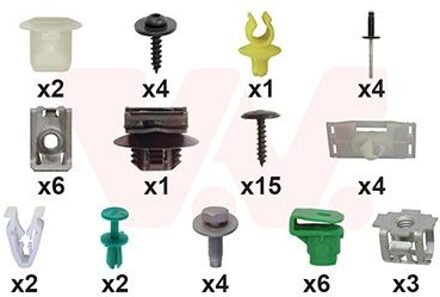 Peugeot Montageset Voorbumper 4043794