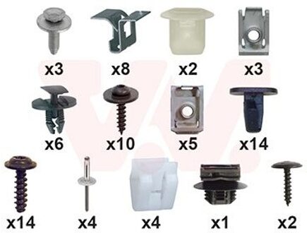 Peugeot Montageset Voorbumper 4085794