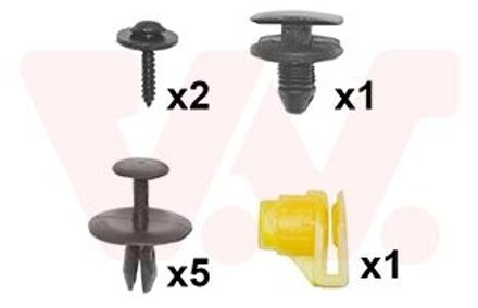 Peugeot montageset voorspatbord 4032796