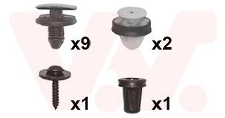Peugeot montageset voorspatbord 4035796