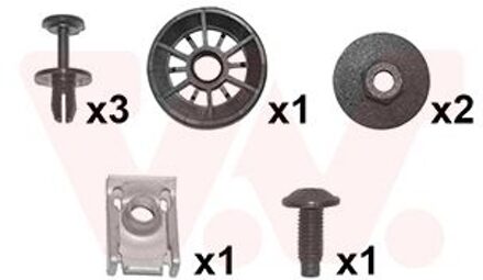 Peugeot montageset voorspatbord 4060796