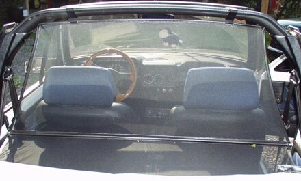 Peugeot Pasklaar Cabrio Windschot passend voor Peugeot 205 Cabrio 1984-1992 WV2004