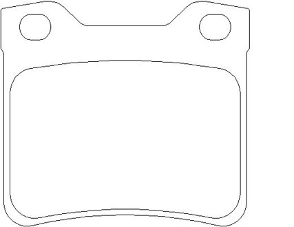 Peugeot Remblokken set 2127803