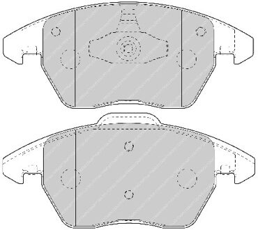Peugeot Remblokken set