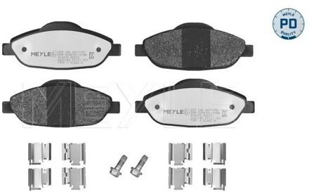 Peugeot Remblokkenset, schijfrem 0252466017PD