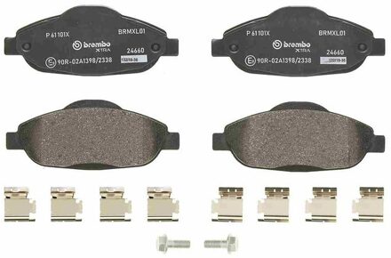 Peugeot Remblokkenset, schijfrem BREMBO XTRA LINE P61101X