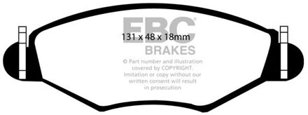 Peugeot Remblokkenset, schijfrem DP1366