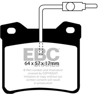 Peugeot Remblokkenset, schijfrem DP816