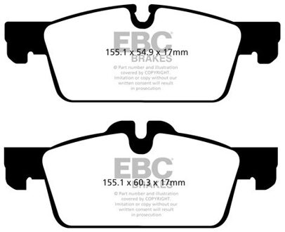 Peugeot Remblokkenset, schijfrem DPX2106