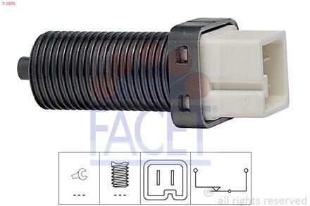 Peugeot Remlichtschakelaar 71070