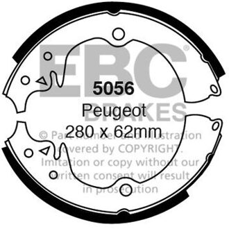 Peugeot Remschoenset 5056
