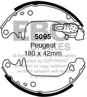 Peugeot Remschoenset 5095