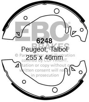 Peugeot Remschoenset 6248