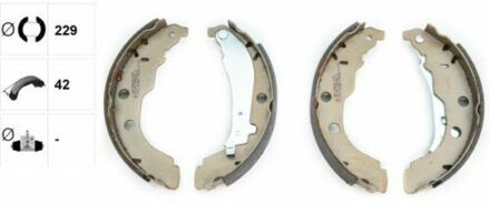 Peugeot Remschoenset 91052600