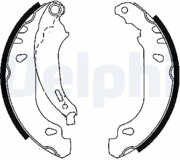 Peugeot Remschoenset LS1848