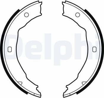 Peugeot Remschoenset, parkeerrem LS1881