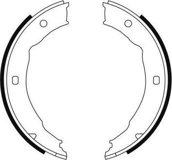 Peugeot Remschoenset, parkeerrem