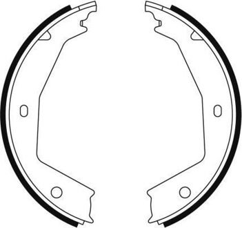 Peugeot Remschoenset, parkeerrem