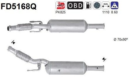 Peugeot Roetfilter FD5168Q