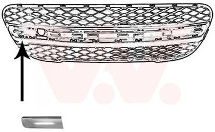 Peugeot rub./profiel rechts bump. 4020582