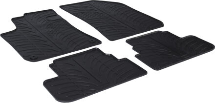 Peugeot Rubbermatten passend voor Peugeot 308 5 deurs 2013- (FL profiel 4-delig + montageclips)