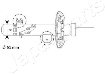 Peugeot Schokdemper MM01130