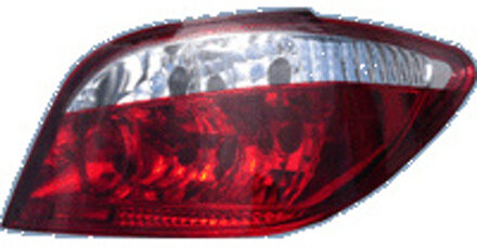 Peugeot Set Achterlichten passend voor Peugeot 307 2001-2005 excl. CC/SW/Break - Rood/Helder