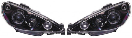 Peugeot Set koplampen passend voor Peugeot 206 2002- DLPEK26SJ