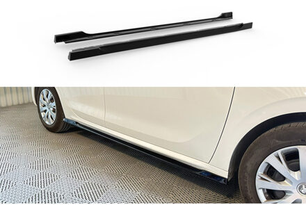 Peugeot Set sideskirts passend voor Peugeot 208 I 2012-2019 (ABS) DXSPE09