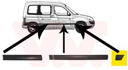 Peugeot Sier- / beschermingspaneel, SPATBORD 4051422