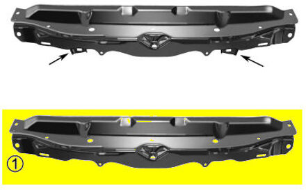 Peugeot Slotplaat Motorkap 5/99+ Typ Ii 4049673