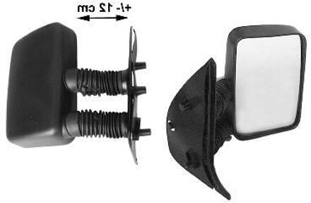 Peugeot SPIEGEL RECHTS VOLLEDIG tot '99 LANGE ARMEN +/-12CM