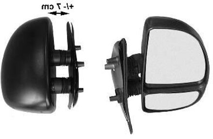 Peugeot SPIEGEL RECHTS VOLLEDIG vanaf '00 KORTE ARMEN/2 SPIEG.