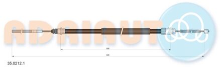 Peugeot Trekkabel, parkeerrem 3502121