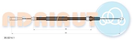 Peugeot Trekkabel, parkeerrem 3502141