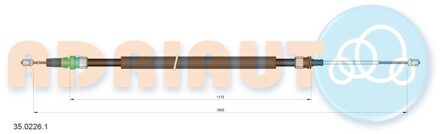 Peugeot Trekkabel, parkeerrem 3502261