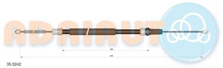 Peugeot Trekkabel, parkeerrem 350242