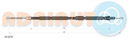 Peugeot Trekkabel, parkeerrem 350276