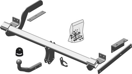 Peugeot Vaste trekhaak