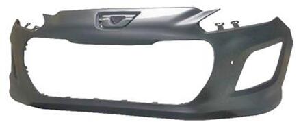 Peugeot VOORBUMPER 4/11+ zonder KOPLAMPSPROEIER-GATEN met PDC-GATEN 4014575