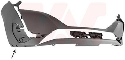 Peugeot Voorbumper In Primer 4093575