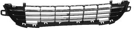 Peugeot VOORBUMPERGRILL 09+ Onder ZWART/Chroom 4033590