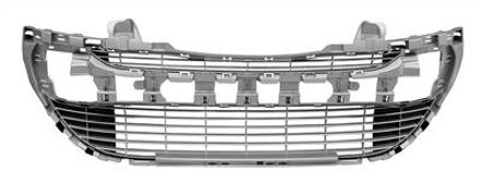 Peugeot VOORBUMPERGRILL ZWART/Chrome 4042599